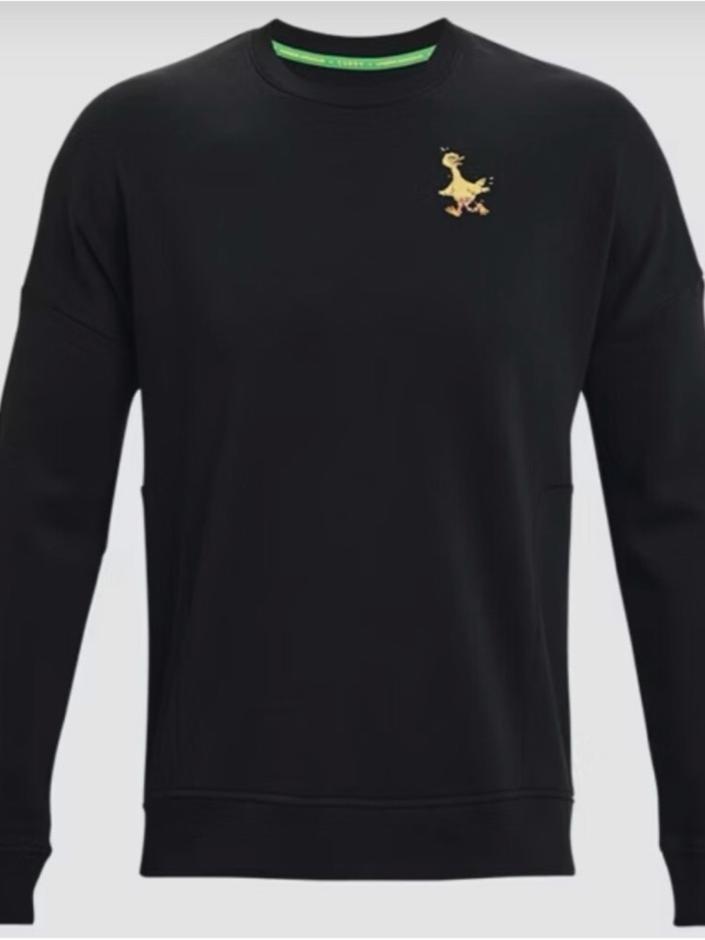 Under Armour x Curry x Sesame Street Black Crewneck Sweater